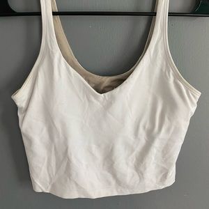 lululemon white align tank